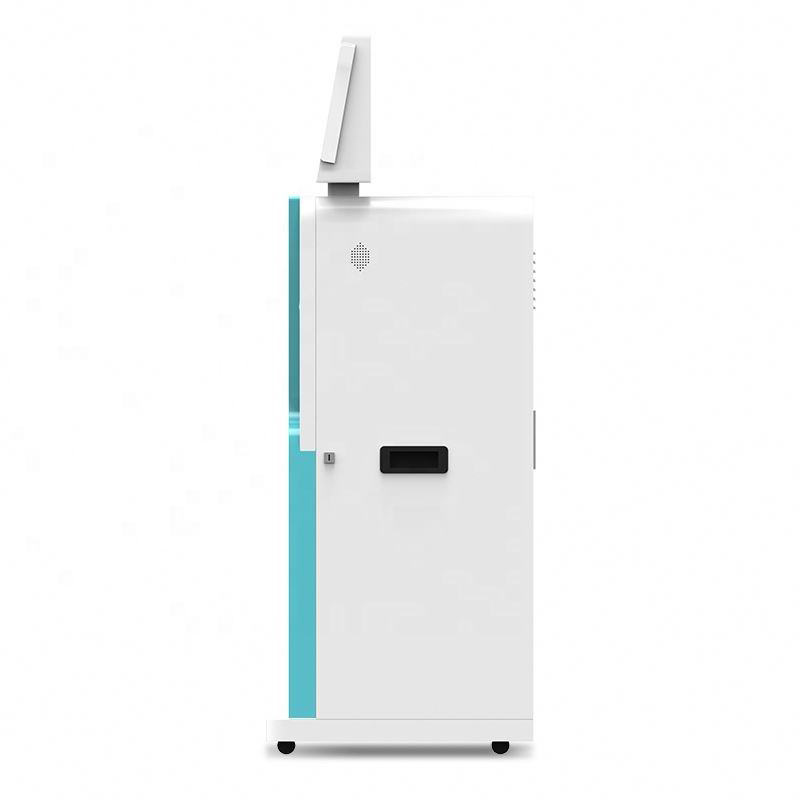 18.5'' Multi-touch Waterproof Flat Screen Large Hospital Affairs Self Service Kiosk With Wheels Mobile Kiosks