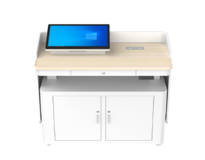 classroom podium enclosure