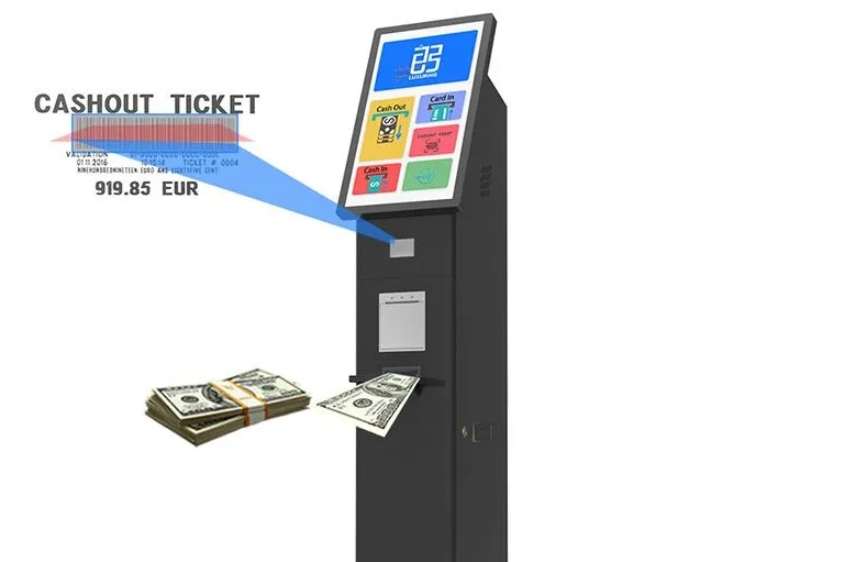 Encerramiento de quioscos de pago de rescate de boletos hospitalarios personalizados