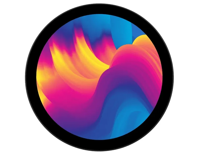 OEM Round Touch Display Enclosure