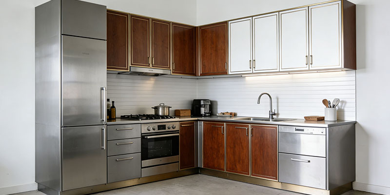 Personalización del gabinete de cocina