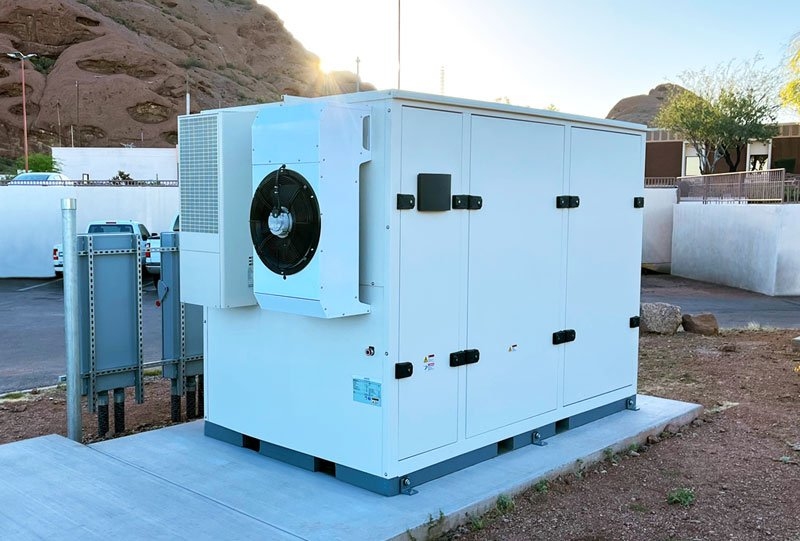 Air-cooled enclosures aim for good air flow