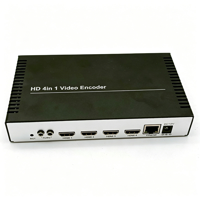 Custom Sheet Metal Fabrication for HD 4-in-1 Video Encoder Enclosure