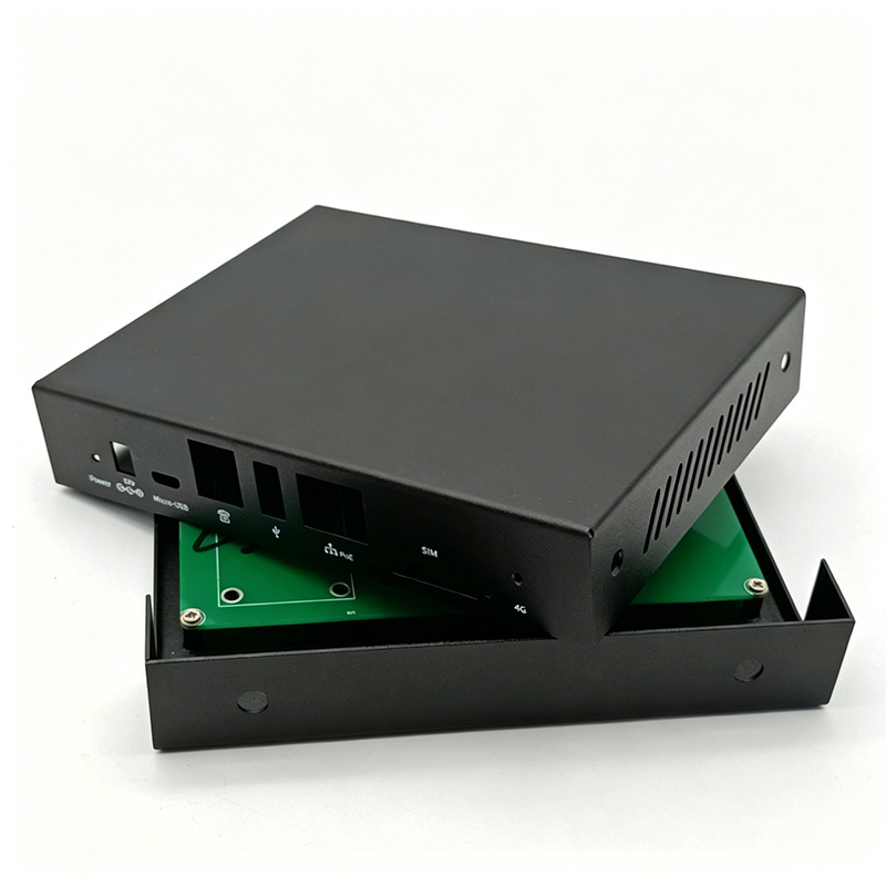 Custom Sheet Metal Fabrication for HD 4-in-1 Video Encoder Enclosure(3)