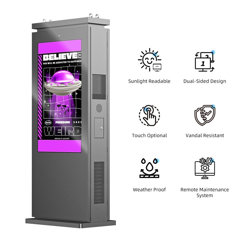 Custom kiosks with hygienic design, seamless integration, and security