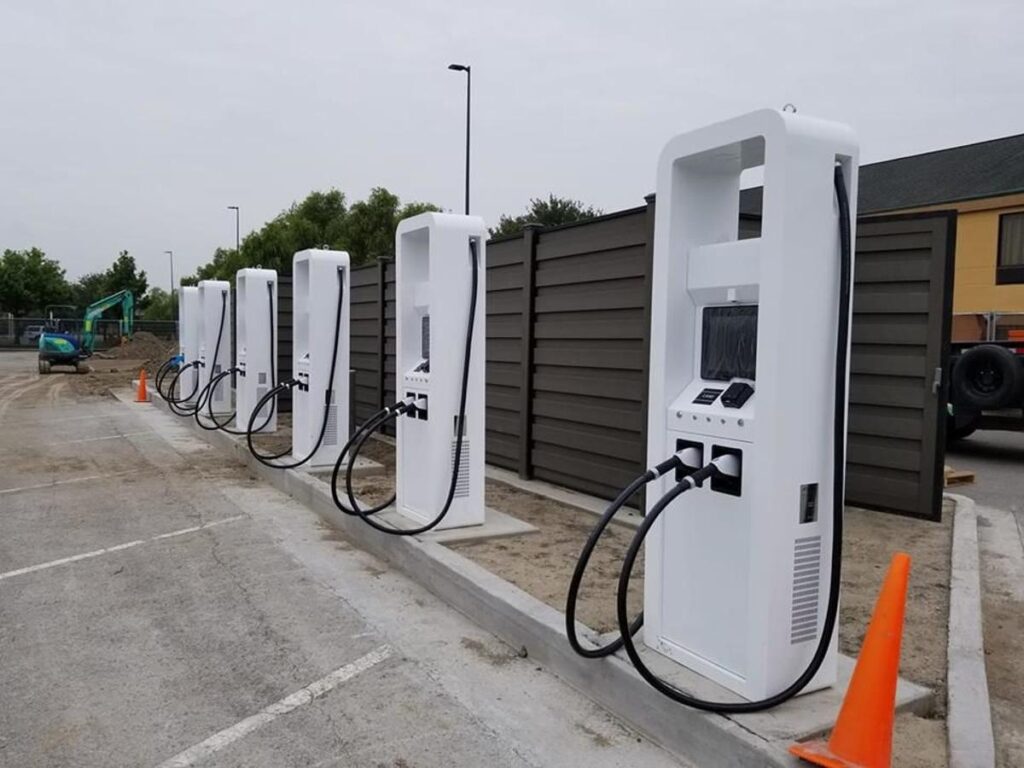 Powder coating provides a durable protective shield for New Energy & EV infrastructure