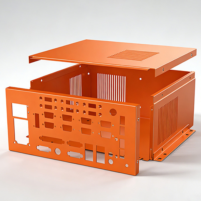 Custom Industrial PC Sheet Metal Enclosure (2)