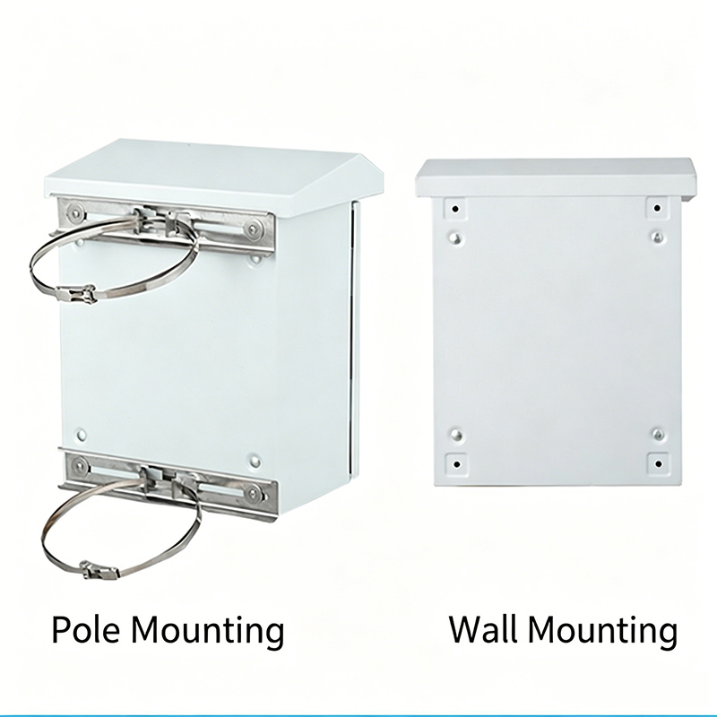 Custom Sheet Metal Outdoor Rainproof Monitoring Enclosure