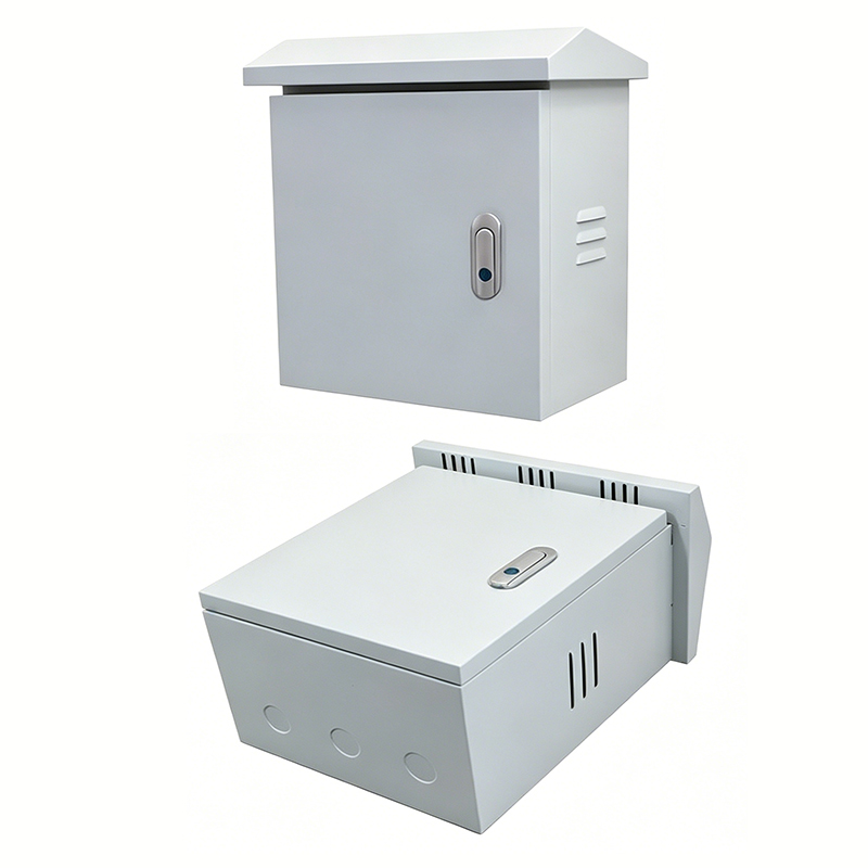 Custom Sheet Metal Outdoor Rainproof Monitoring Enclosure(3)