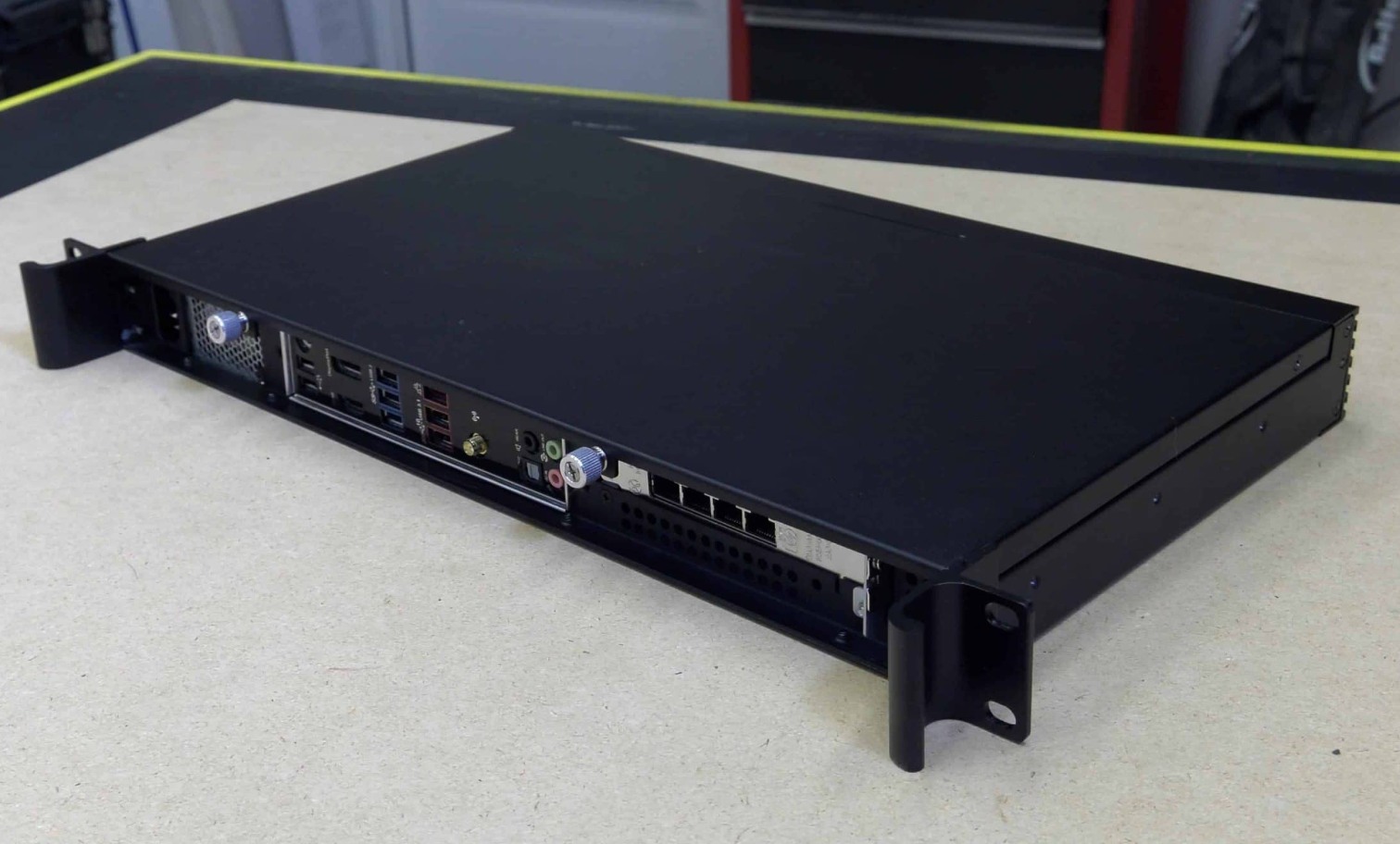 High-density 1U chassis rack-mount enclosures optimize space and cooling efficiently