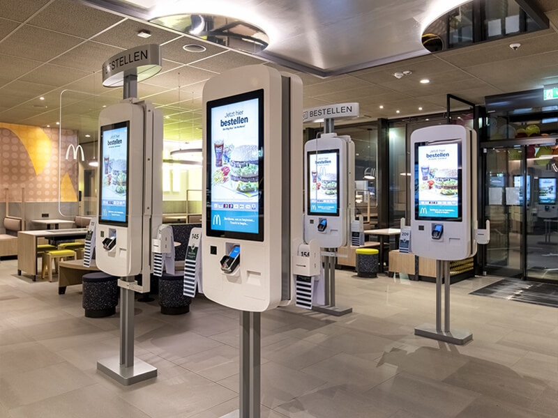 Designing 32-Inch Self-Ordering Kiosks for Ergonomic Comfort