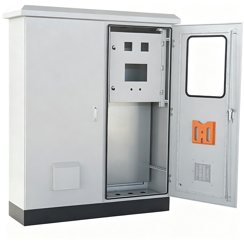 Precision Sheet Metal Fabrication Outdoor Carbon Steel Power Distribution Cabinets, Waterproof, Dustproof & Anti-static for Outdoor Application(01)