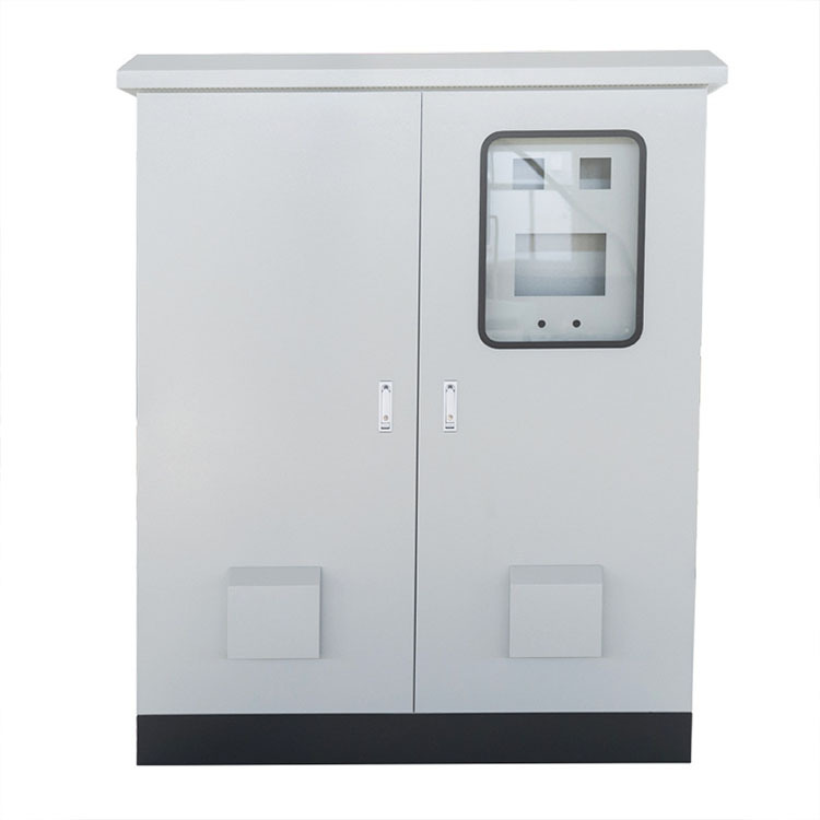 Precision Sheet Metal Fabrication Outdoor Carbon Steel Power Distribution Cabinets, Waterproof, Dustproof & Anti-static for Outdoor Application(4)