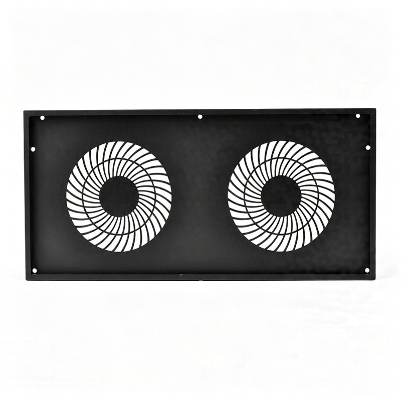 Precision Sheet Metal Vent Exhaust Housing for Smart Control Cabinet Vent Module Custom Fabrication(1)