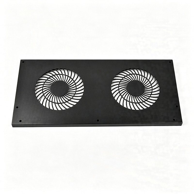Precision Sheet Metal Vent Exhaust Housing for Smart Control Cabinet Vent Module Custom Fabrication(2)