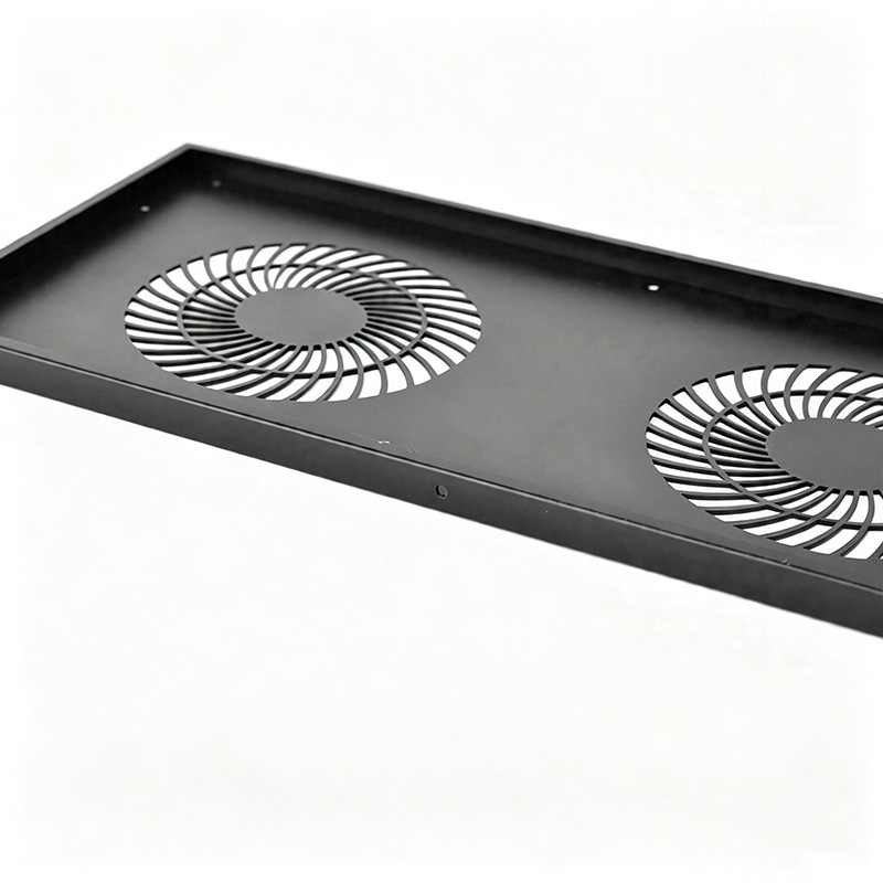 Precision Sheet Metal Vent Exhaust Housing for Smart Control Cabinet Vent Module Custom Fabrication(3)
