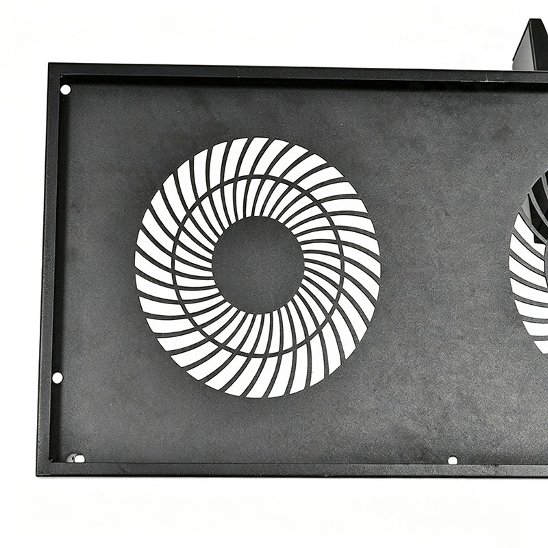 Precision Sheet Metal Vent Exhaust Housing for Smart Control Cabinet Vent Module Custom Fabrication(4)