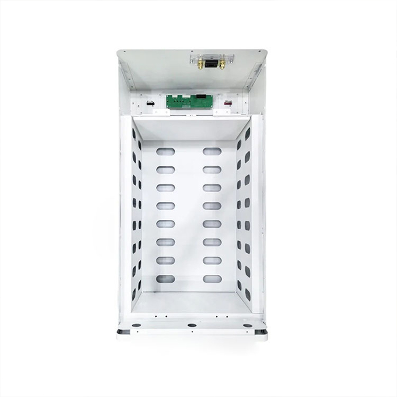 Kabinet Penyimpanan Energi Baterai Lithium Perumahan Kustom, Penutup Lembaran Logam, tampilan 3