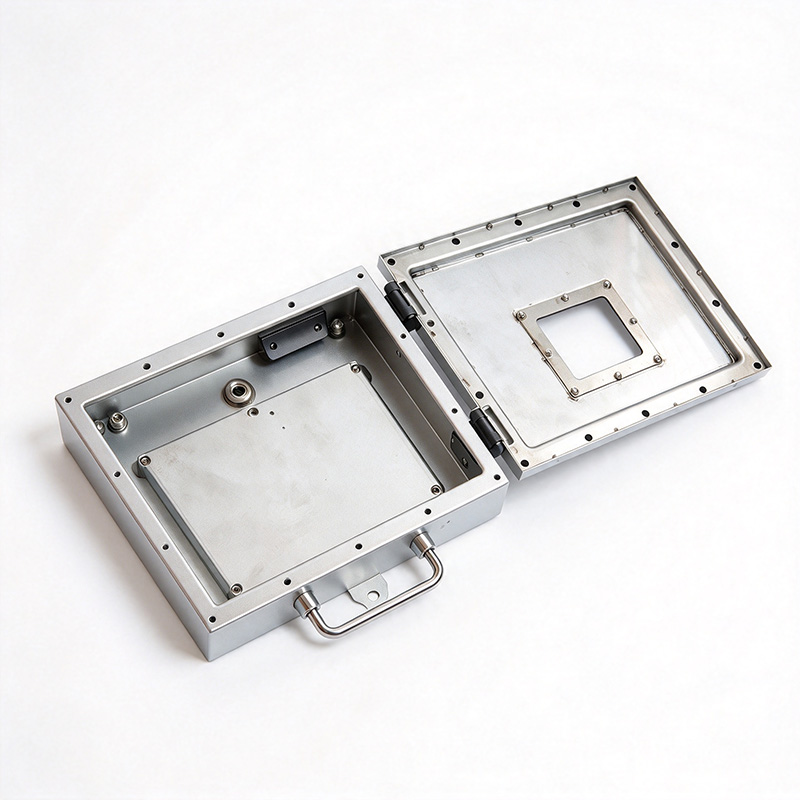 Stainless Steel Edge Gateway Enclosure Communication Case view 4